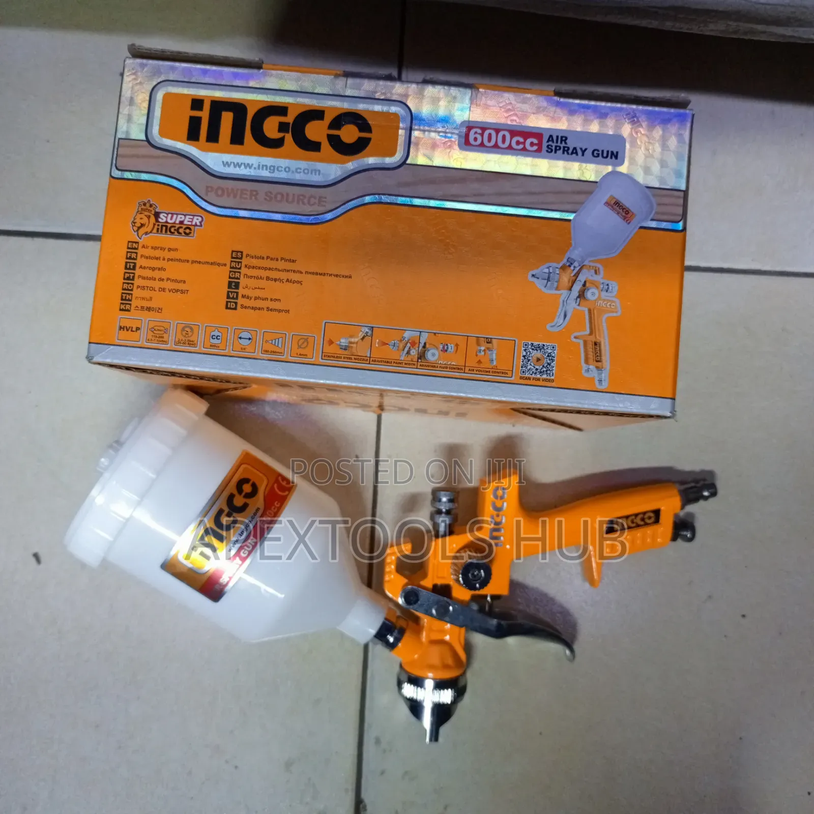 Ingco 600cc Air Spray Gun