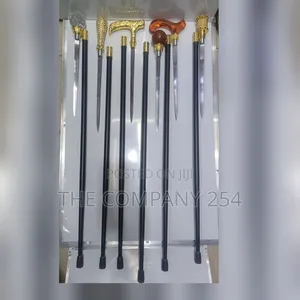 Quality Gold Silver Congolese Nigeria Walking Walking Sticks
