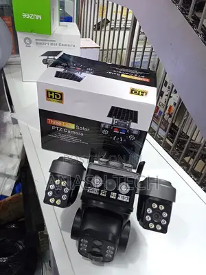 011SQ Triple Lens Solar Camera With Remote Viewing SD Card Support