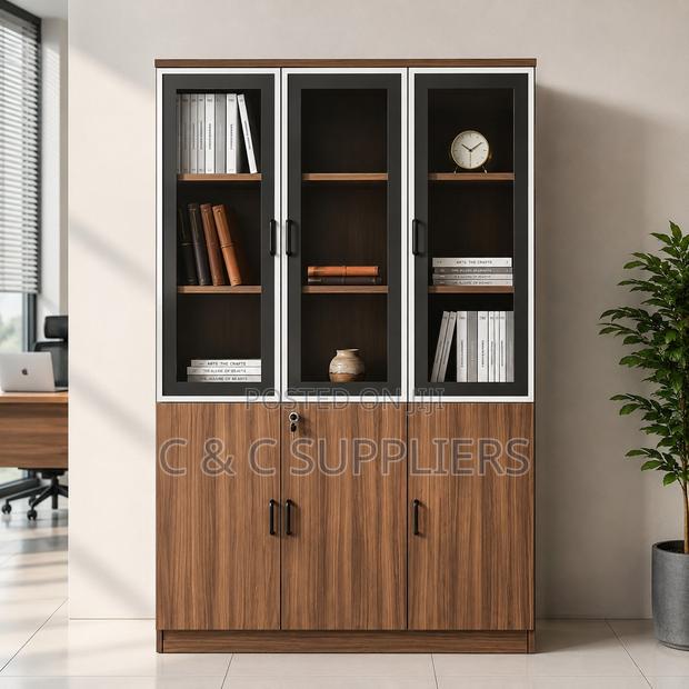 Office Imported 3-Door's File Cabinet. - thumbnail 3