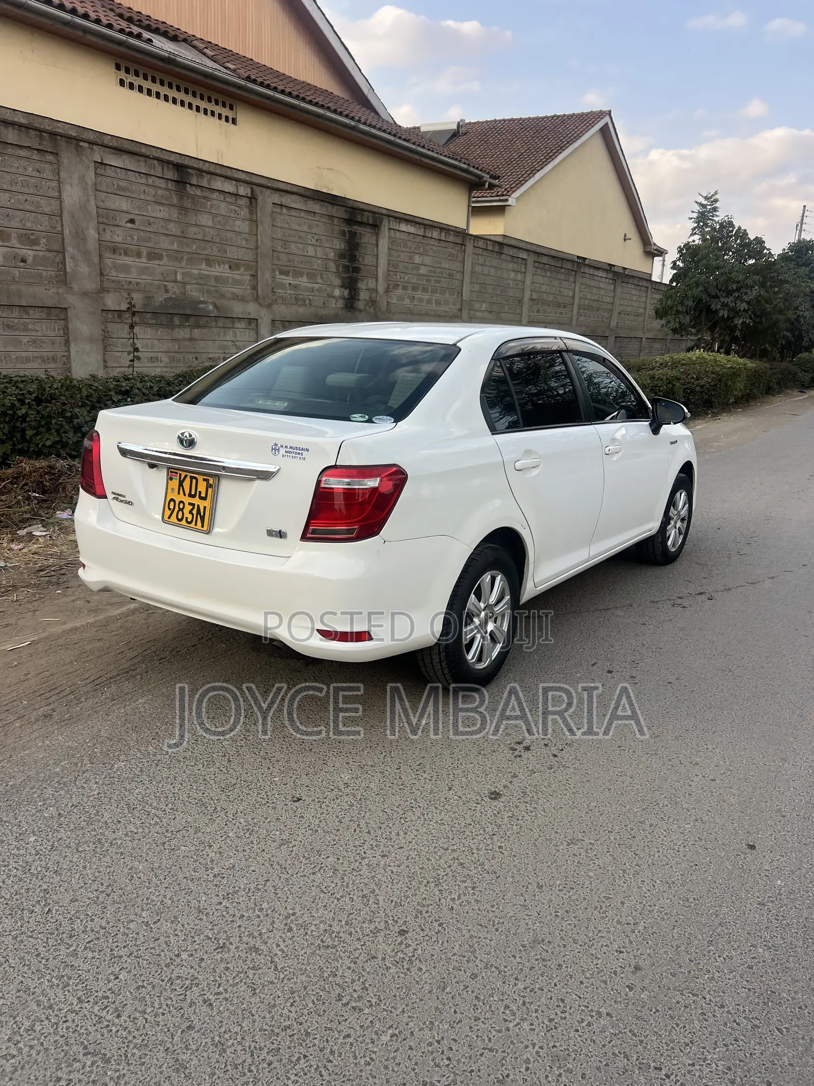 Toyota Axio 2016 White