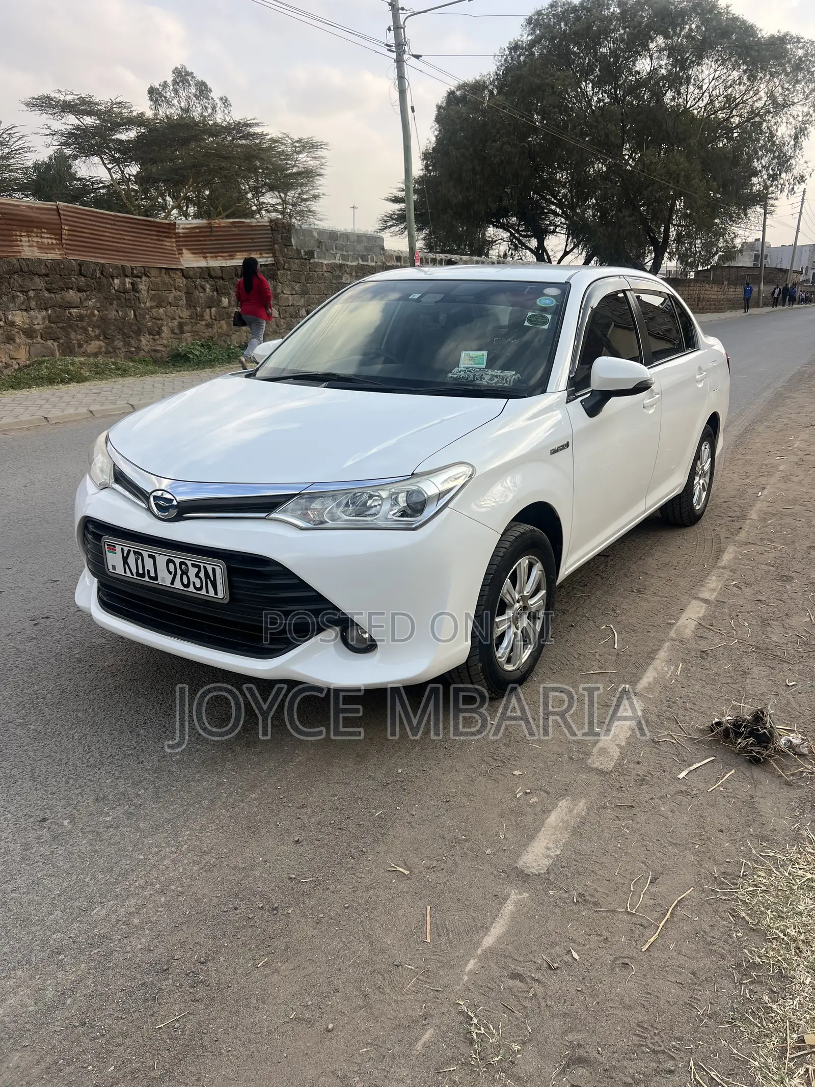 Toyota Axio 2016 White