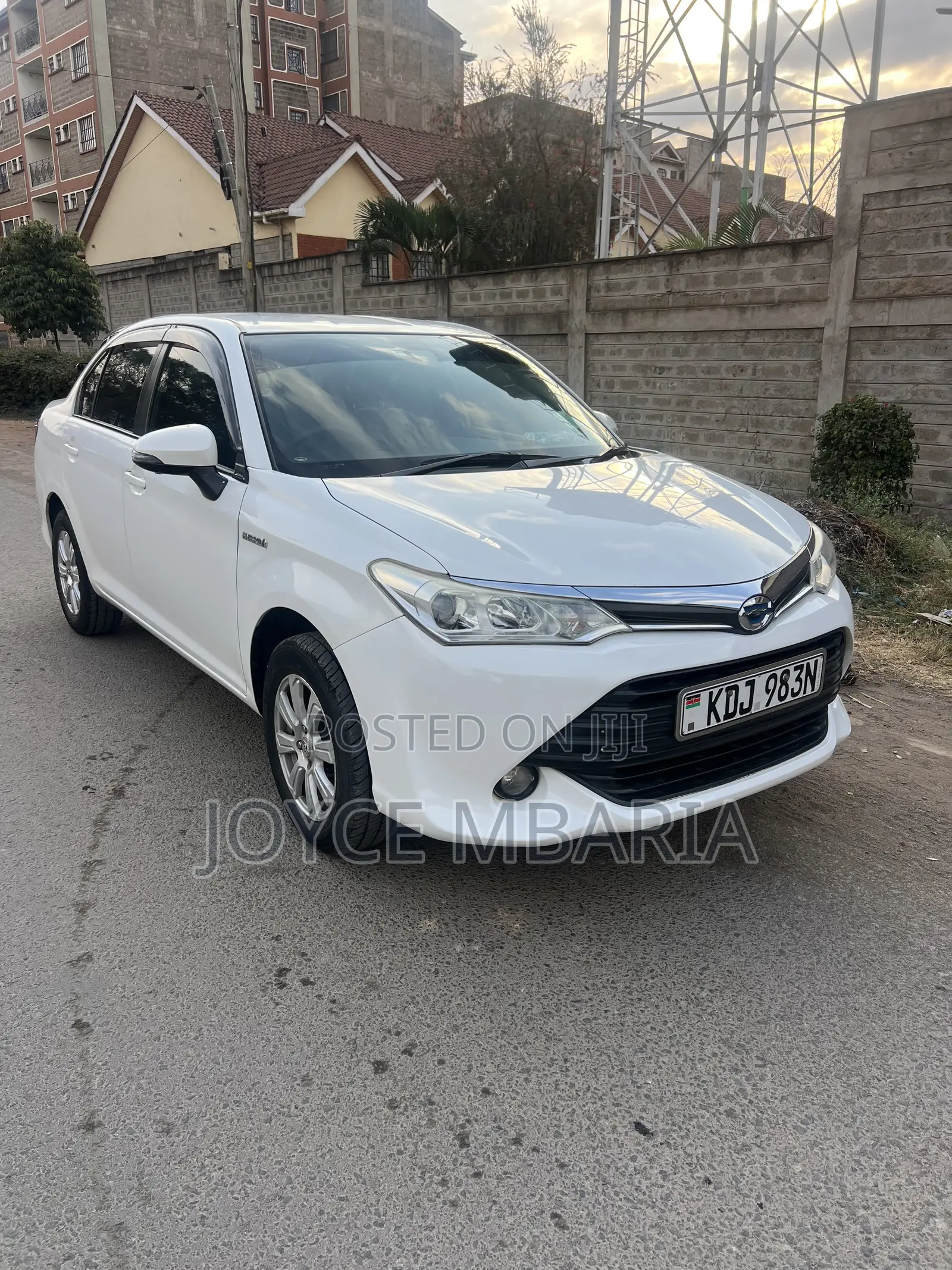 Toyota Axio 2016 White