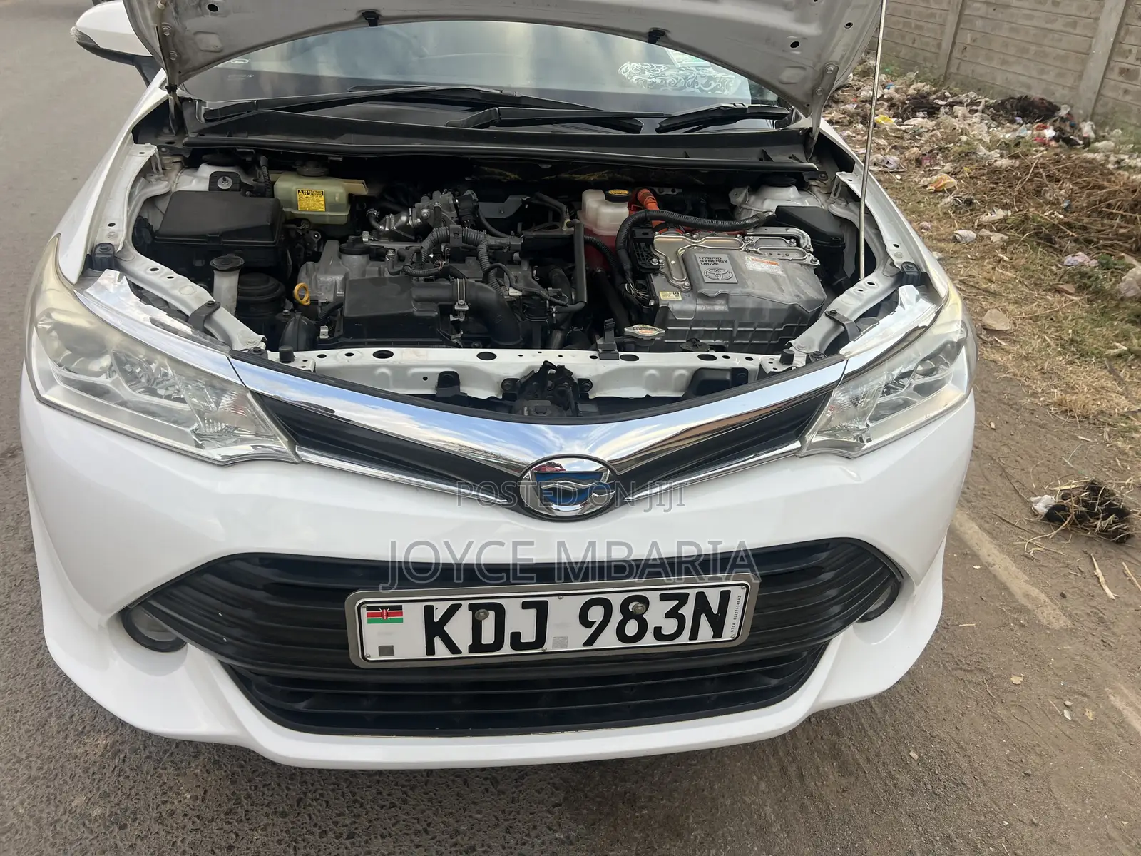 Toyota Axio 2016 White