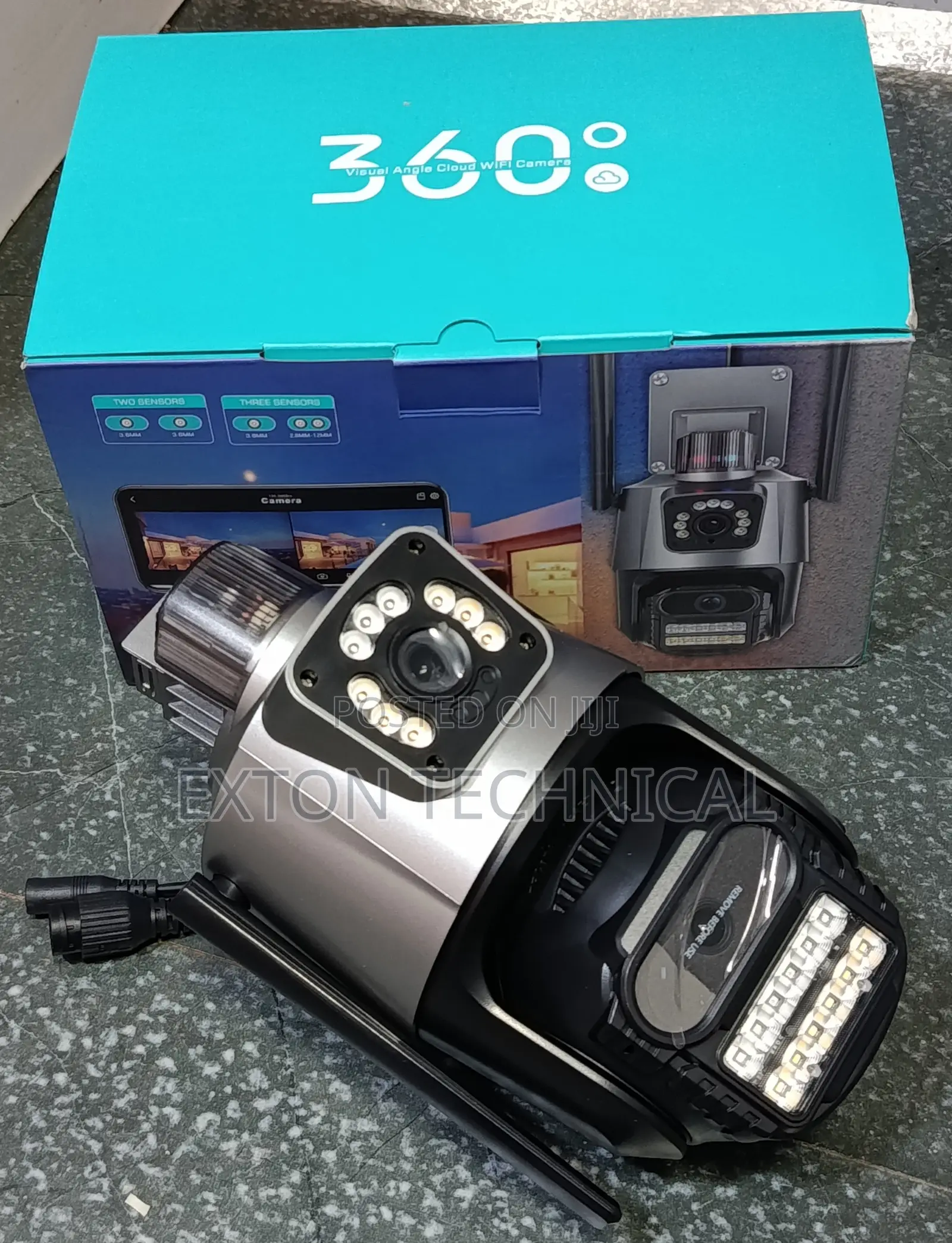 8 Times Zoom Dual Lense CCTV[Wifi]