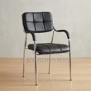 Simple Leather Padded Catalina Chair