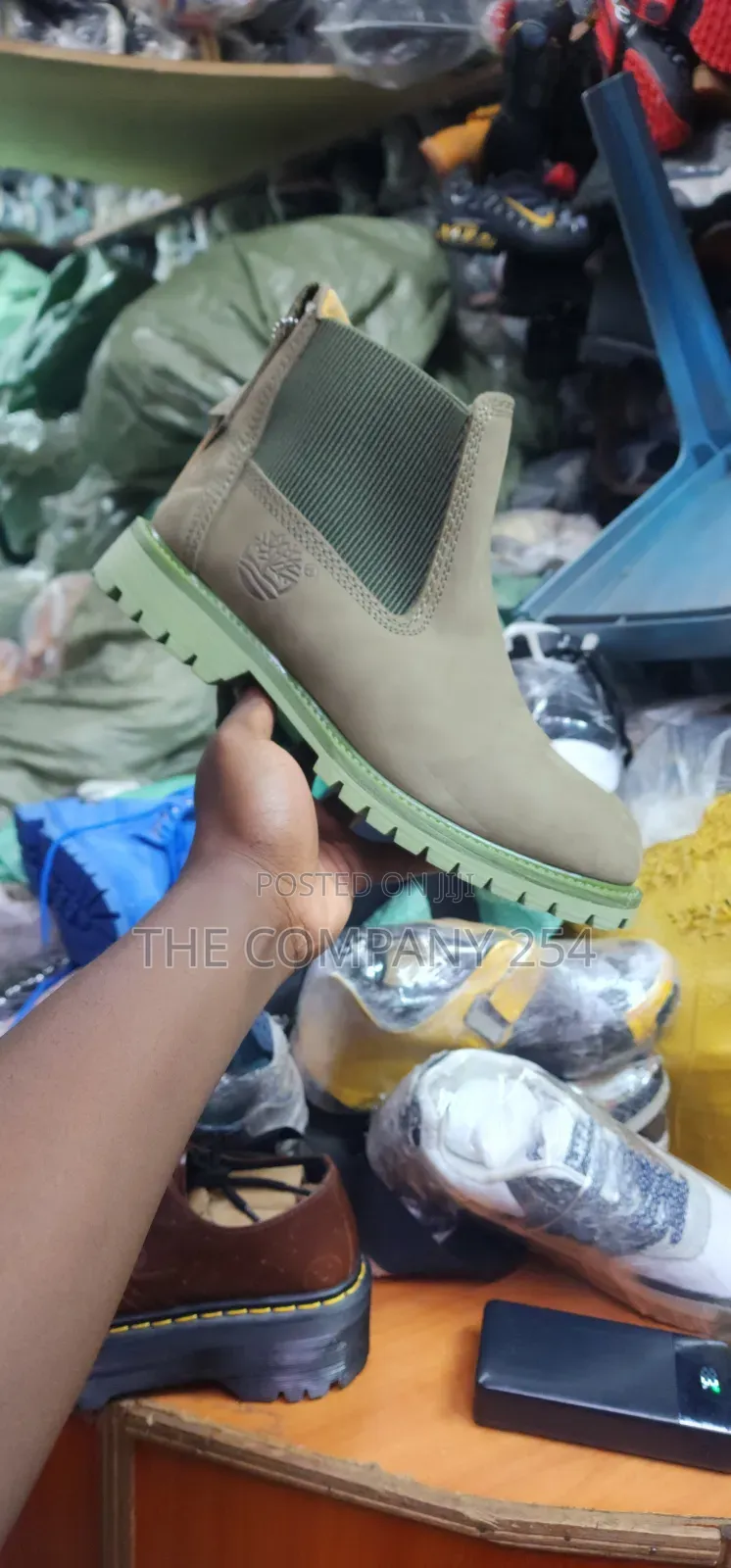 Quality Casual Leather Slip on Original Timberland Boots Shoes