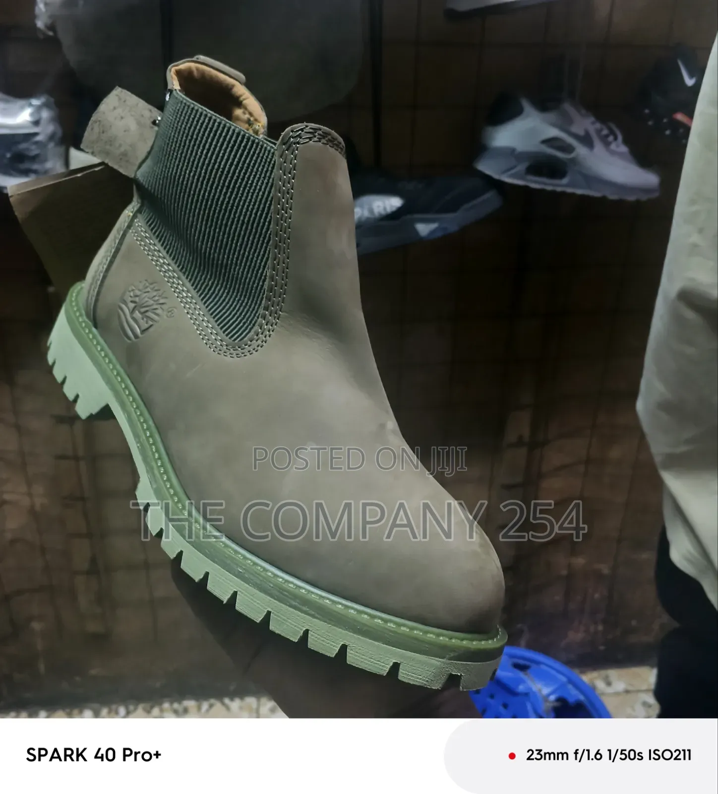 Quality Casual Leather Slip on Original Timberland Boots Shoes