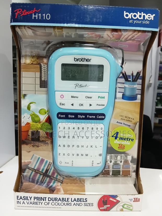 Brother PT-H110 Personal Handheld Label Printer.