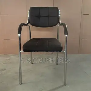 Simple Leather Padded Catalina Chair