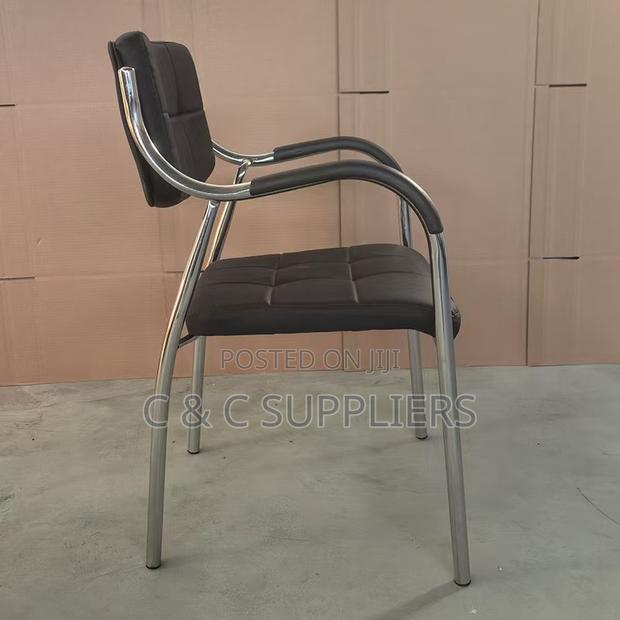 Simple Leather Padded Catalina Chair - thumbnail 4