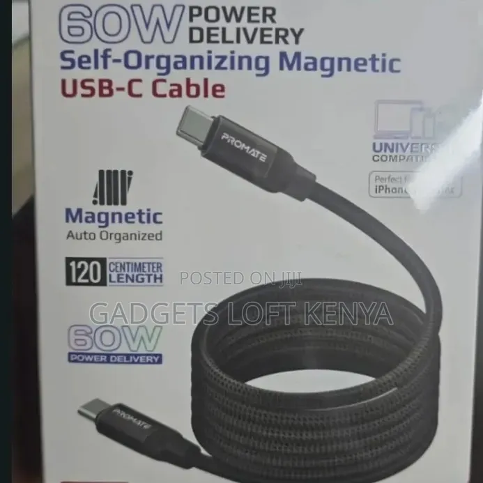 Promate Springy Power Delivery USB-C Cable