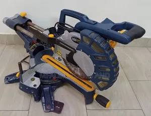 Ex-Uk Mac Allister Double Bevel Sliding Mitre Saw