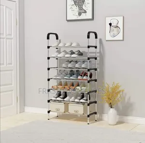 Strong and Stable *7* Tier Shoe Rack Holding