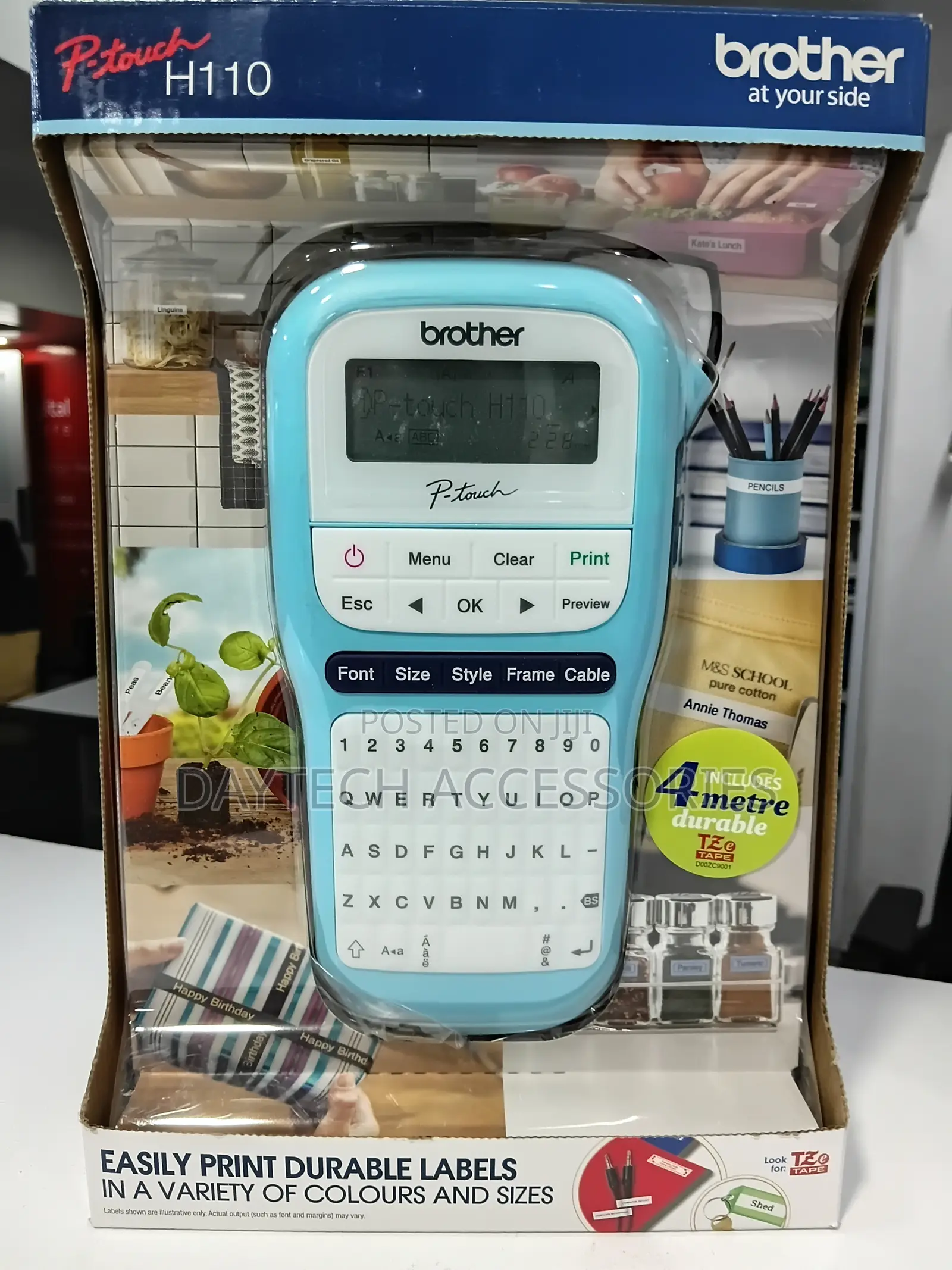 Brother PT H110 (BLUE) Labelling Machine