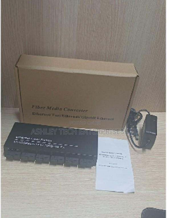 Fast 6 Port Fiber Optic LAN Switch
