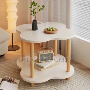 Flower Shape Vintage Side Table_ge
