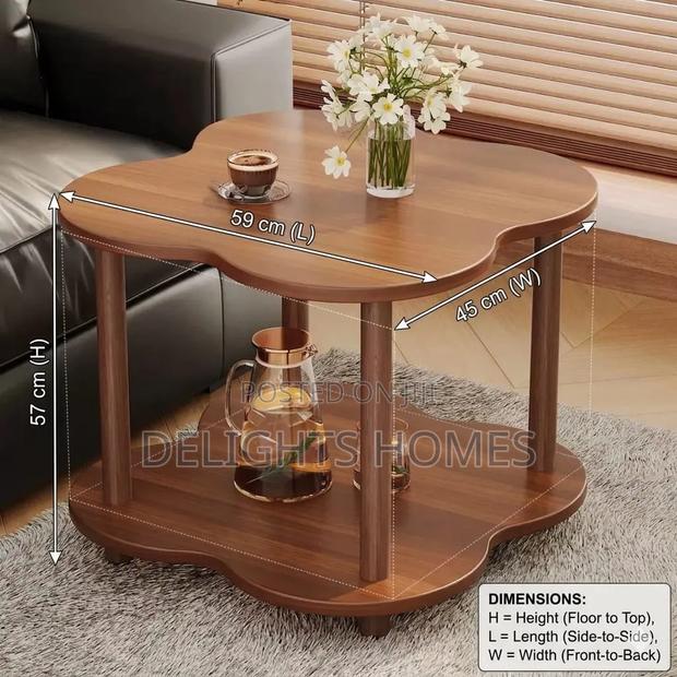Flower Shape Vintage Side Table_ge - thumbnail 3