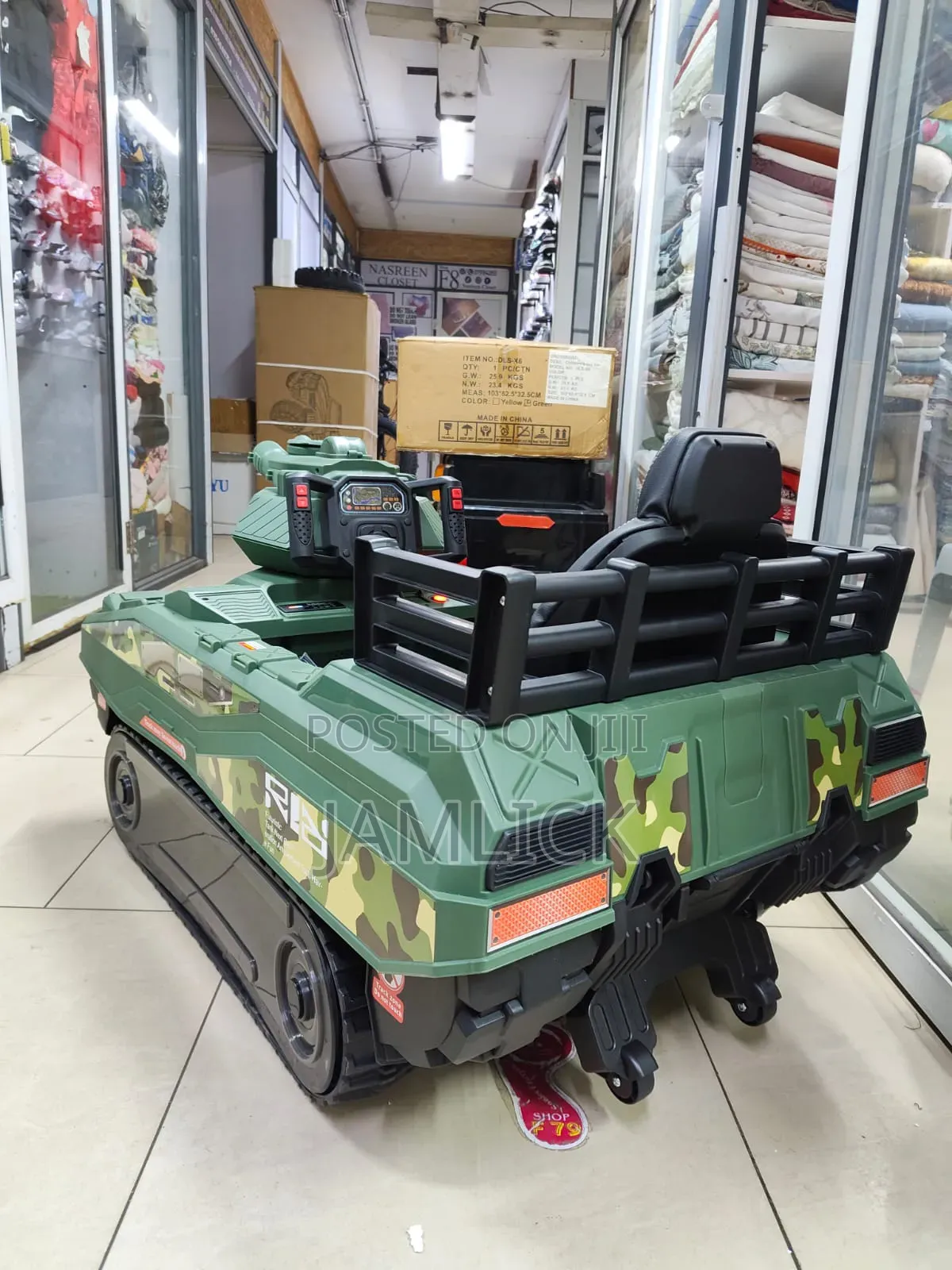 Kids Remote Controlled Tanker - Br