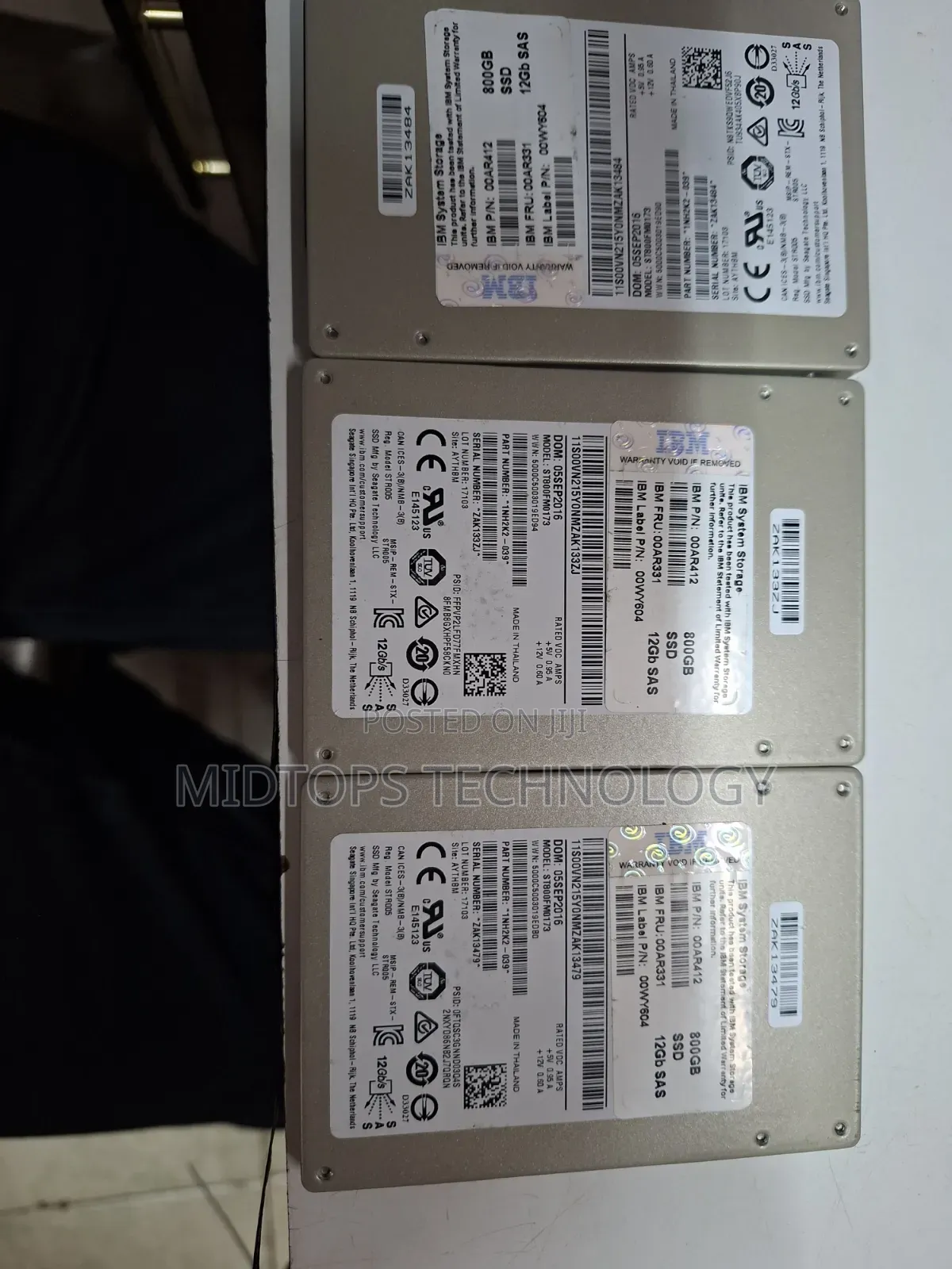 Server SSD 800 GB SSD 12 Gb Sas