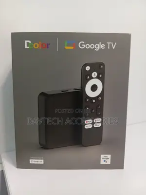 This Is a Dcolor GD2 Android Certified TV Box Streamer - Black