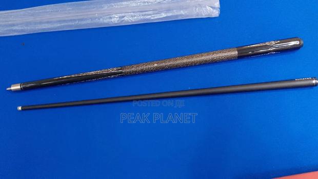 2 Piece Billiard Cue Graphite Metallic