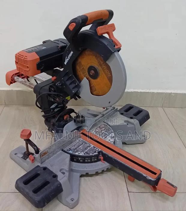 Ex-Uk Evolution Double Bevel Sliding Mitre Saw