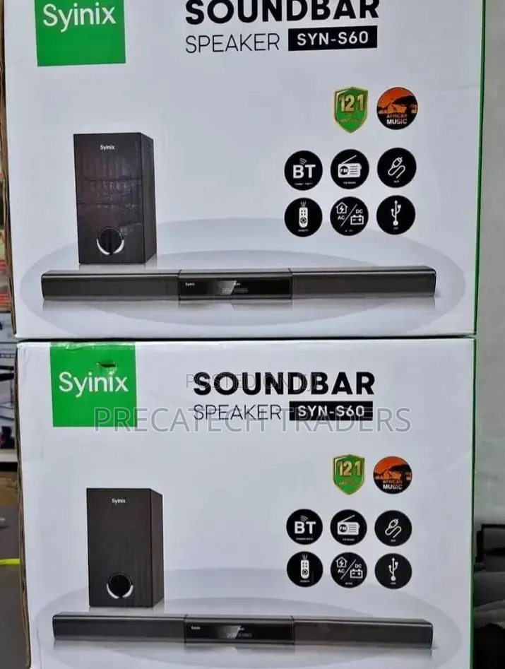 Syinix SYN-S60 Bluetooth Soundbar Speaker