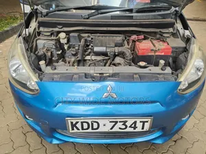 Mitsubishi Mirage 2014 Blue