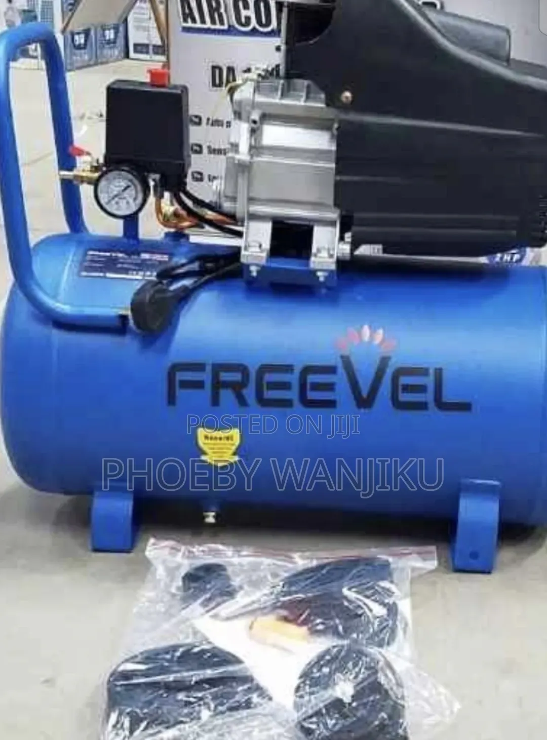 Freevel Air Compressor/50l Freevel Commercial Compressor