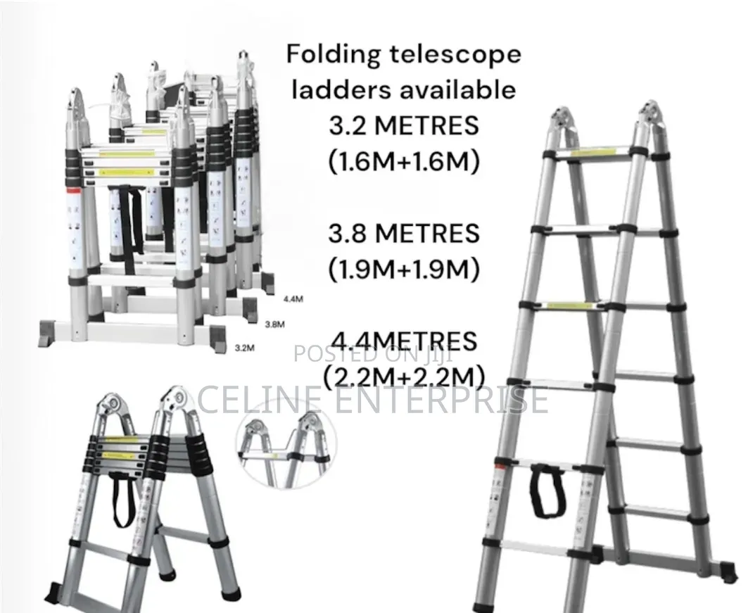 Double Sided Telescopic Ladders