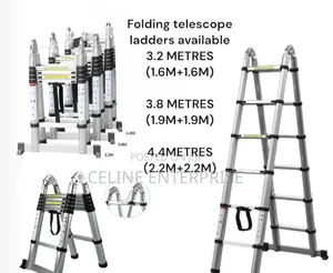 Double Sided Telescopic Ladders