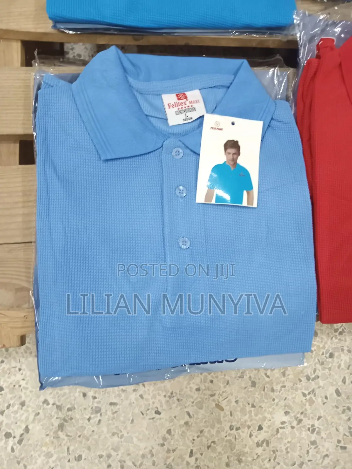 Plain Dotted Polo Shirts