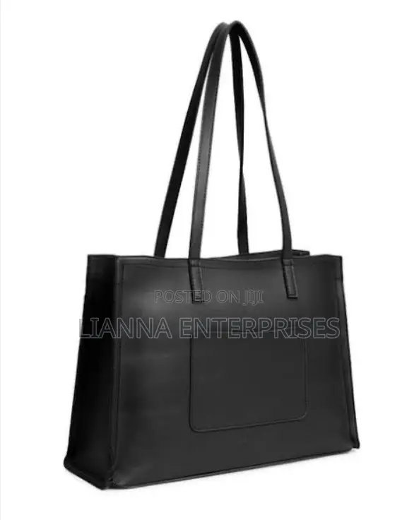 Leather Smart Tote Bag