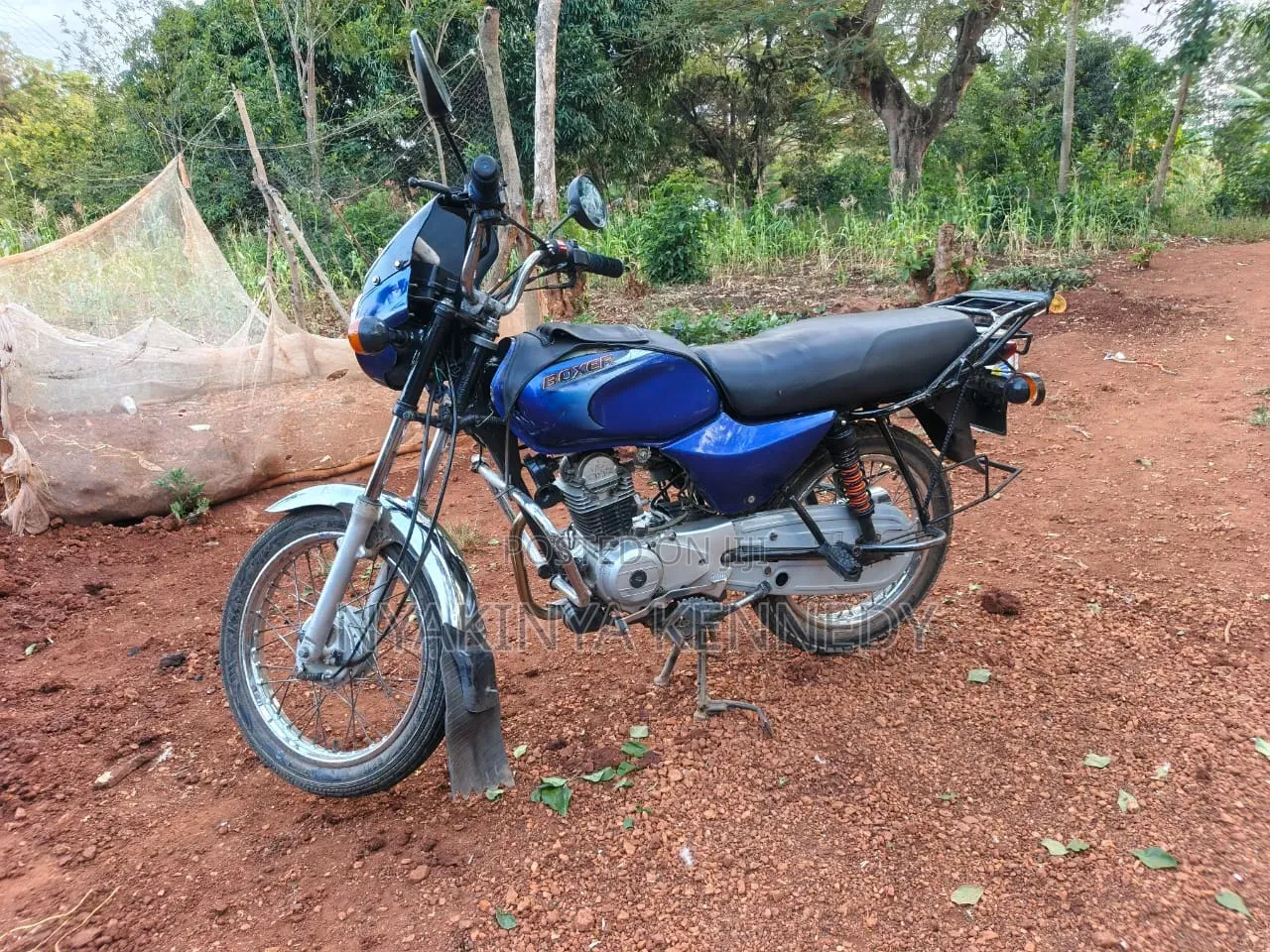 Bajaj Boxer 100 2016 Blue