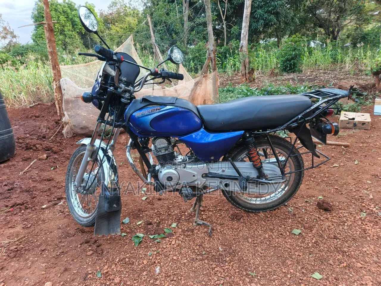 Bajaj Boxer 100 2016 Blue