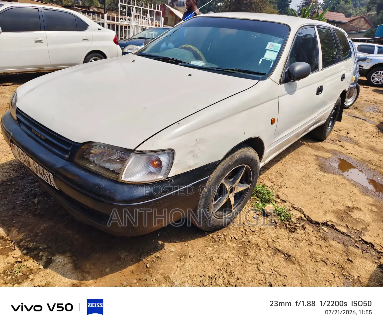 Toyota Caldina E 1998 White