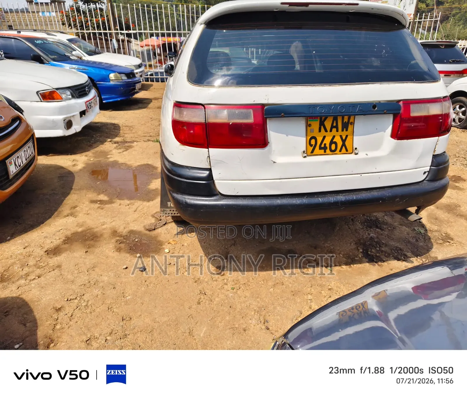 Toyota Caldina E 1998 White