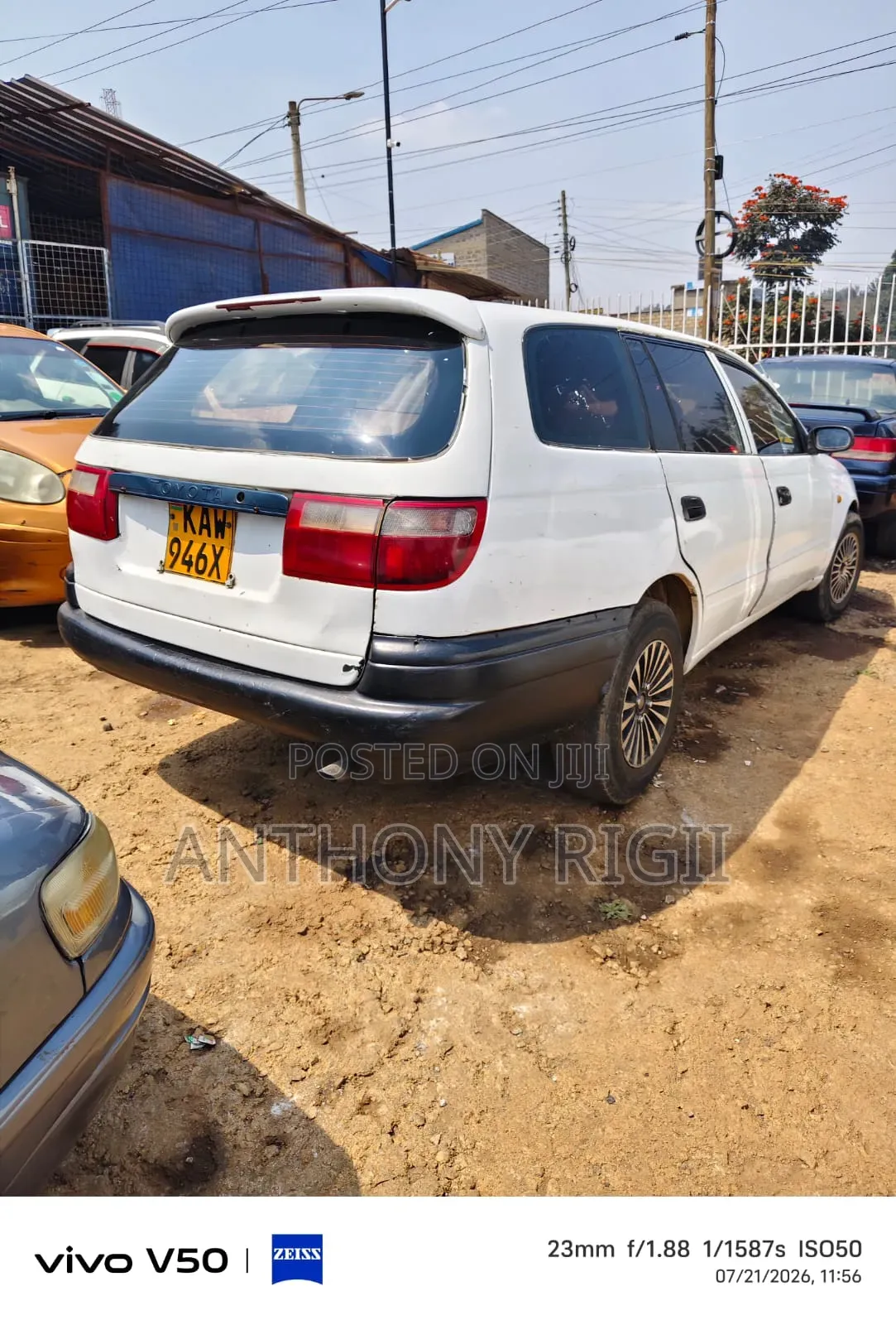 Toyota Caldina E 1998 White