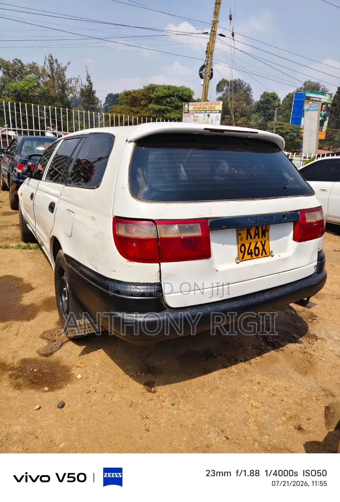 Toyota Caldina E 1998 White