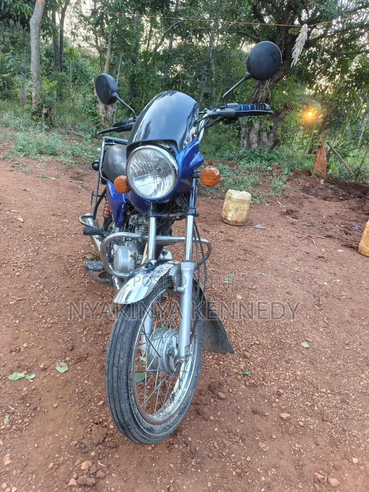 Bajaj Boxer 100 2016 Blue