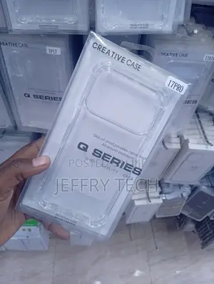 iPhone 17 Pro Fully Transparent, Slim Enclosure Case-Clear