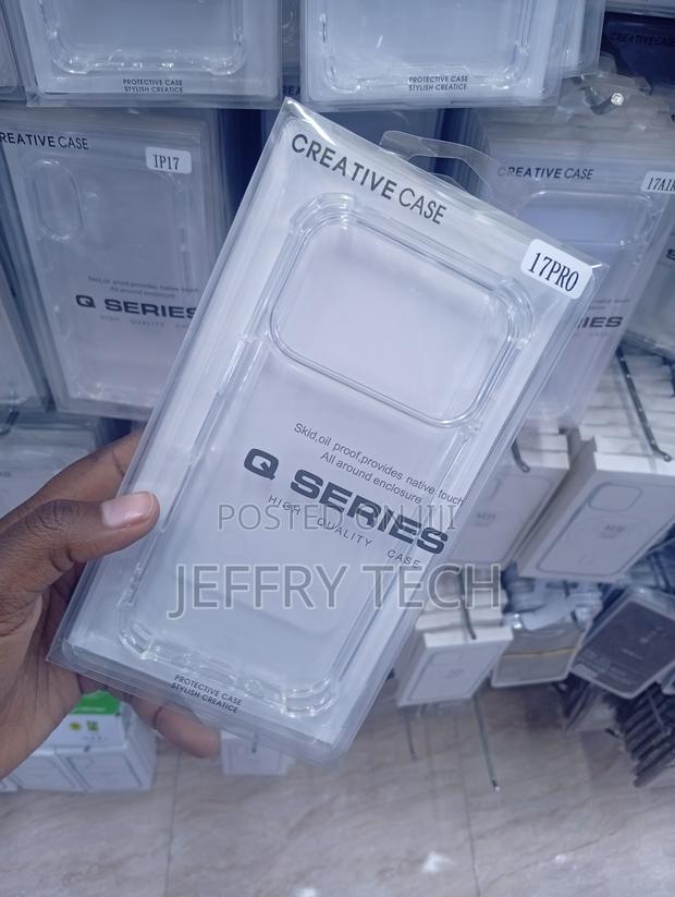 iPhone 17 Pro Fully Transparent, Slim Enclosure Case-Clear - thumbnail 2