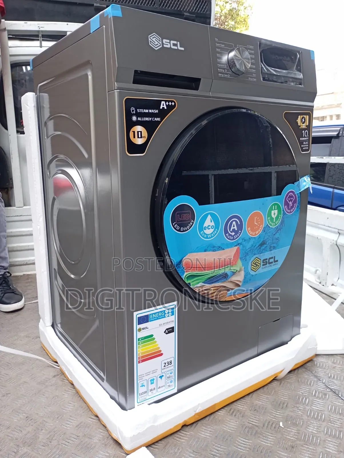 SCL 10KG Wash and Dry Washing Machine