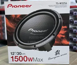 Pioneer 1500watts Blasting Champion Series Subwoofer