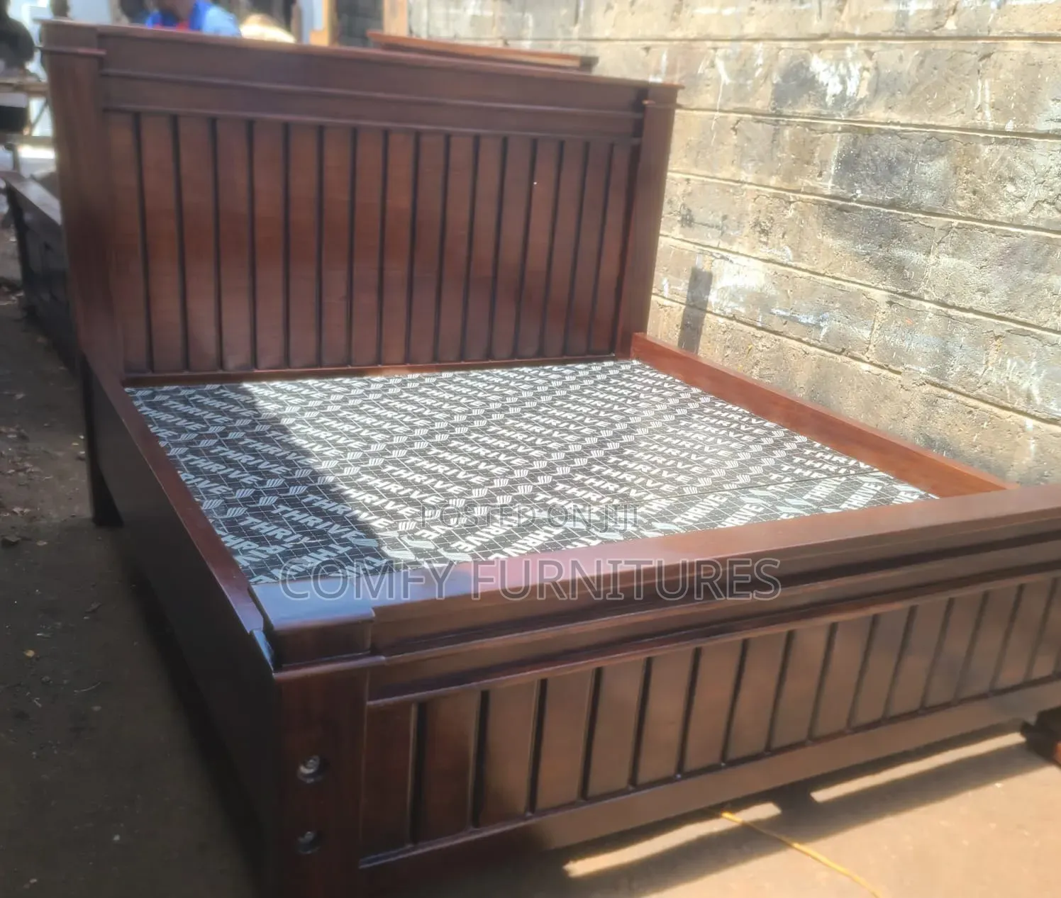 Mahogany Bed