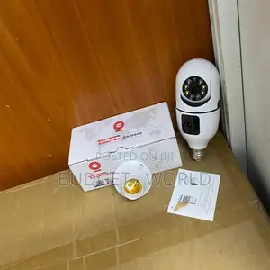 V380 Pro Indoor Dual Camera CCTV – WiFi Bulb With Night Vision