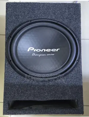 Pioneer 1500watts Ts-W32s4 Bass Subwoofer + Quality Slot Cabinet