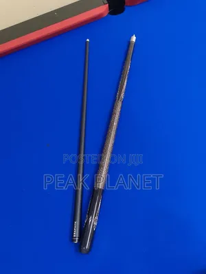 Portable Metallic Pool Cue