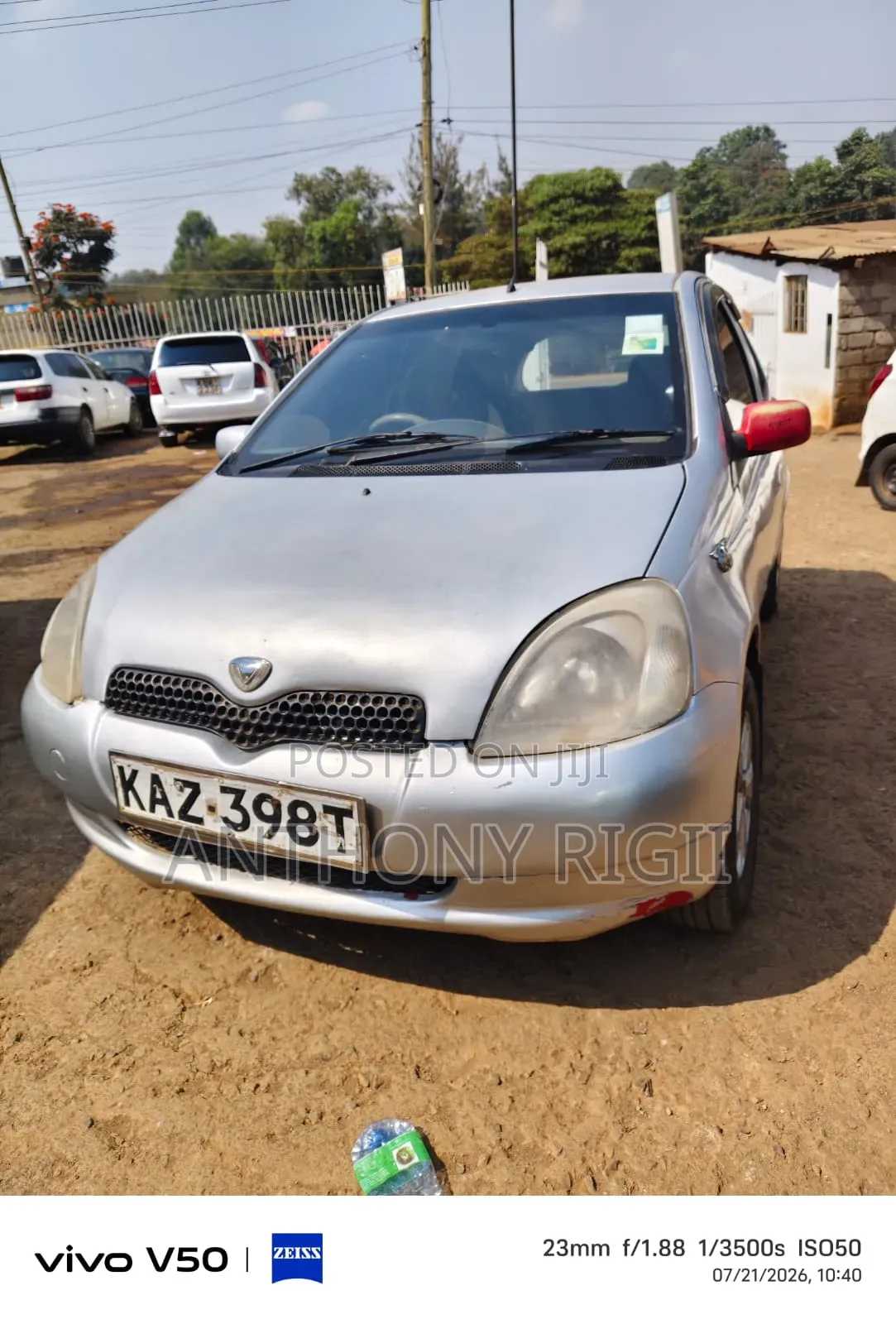 Toyota Vitz 1.0 FWD 5dr 1999 Silver